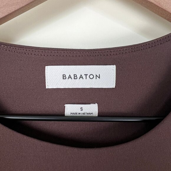 Aritzia Brown Midi Dress - Picture 3 of 7